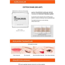 Skygo Çift Taraflı Yüzde Yüz Saf Pamuklu Çubuk Cotton Swabs 300 Adet