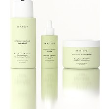 Matsu Intensive Repair 3’lü Set | Şampuan + Maske + Onarıcı Serum