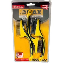 Skygo Profesyonel Tel Fırça Seti, Metal, 17.78 cm (7 Inch), 3 Parça