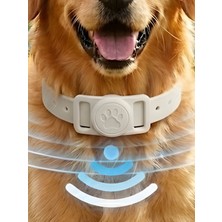 Gözcü Mobil Boş Airtag Yuvalı Kedi Köpek Tasması Evcil Hayvan Pet Takip Cihazı Silikon Yaka Kılıfı Şık Estetik Tasarım