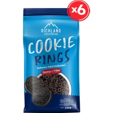 Richland Cookie Rings Tahıl Halkaları 150 gr x 6 Adet