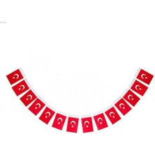 Seven Ipli Bayrak Küçük Türk Bayrağı - 2 Paket