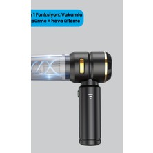 Astraltech 15000 PA Emiş Gücü ve Hava Üfleme Özellikli Şarjlı Süpürge