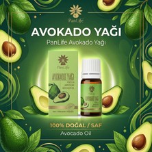 Panlife Avokado Yağı 10 ml – Soğuk Pres, Doğal Cilt & Saç Bakım Yağı (Eczacı Kuruluşudur)
