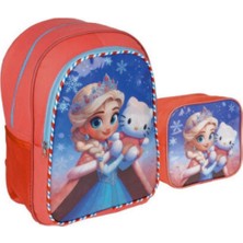 Liarca 1308-09 2 Li Set Beslenmeli Ortopedik Anaokulu Küçük Yaş Okul Çantası