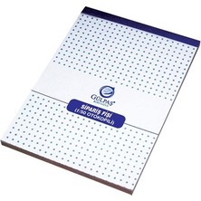 Gülpaş Sipariş Fişi Otokopili 1/50 Küçük 12X16 - 2 Adet