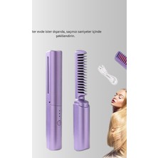 Astraltech USB Şarjlı Kablosuz Saç Düzleştirici – Seyahat ve Günlük Kullanım