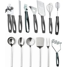 Birpa “nısh Pearl 13 Parça Premium Mutfak Seti” Paslanmaz Çelik