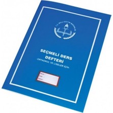 Gülpaş Seçmeli Ders Defteri Plastik Kapak 21X30CM - 3 Adet