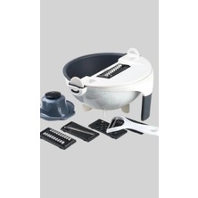 Astraltech Çok Amaçlı Hazneli Sebze Rende Doğrayıcı ve Soyucu