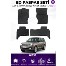AEK Modern Land Rover Voque 2013+ Araca Özel Havuzlu "karbon" Paspas Takımı