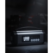 Dinç Store 44 Dijital Göstergeli Akü Takviye Cihazı Lastik Şişirme Powerbank ve LED Işık Özellikli Dinç S