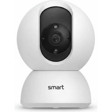 Gümrük Bey Casacop Destekli 2mp Wireless Smart Kamera, Hd, 2 Yönlü Ses, Gece Görüşü, Hareket Sensörü