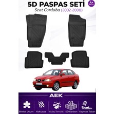 AEK Modern Seat Cordoba Araca Özel Havuzlu "karbon" Paspas Takımı