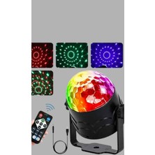 Astraltech Müzik Sensörlü Renkli LED Parti Işığı