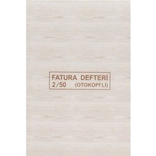 Dilman Fatura Defteri 2 Nüsha 50 Yaprak (12 ad.1 Paket)
