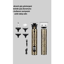 Astraltech 0.1 mm Hassas Kesim Tıraş Makinesi Şarjlı Metal Gövde