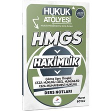 Dizgi Kitap 2026 Hukuk Atölyesi Hakimlik Hmgs Hukuk Mesleklerine Giriş Sınavı Çıkmış Soru Örnekli Ceza Hukuku Özel Hükümler Ceza Muhakemesi Hukuku Ders Notları Murat Soylu