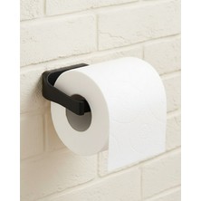 Fixup Şık Tasarım Siyah Tuvalet Kağıdı Askılığı Peçetelik