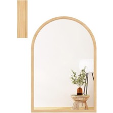 Sever Ahşap Kemerli Duvar Aynası 60X90CM