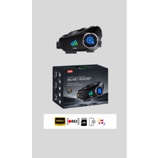 Astraltech Q28 Kask Kulaklık 1080P HD Kamera – Bluetooth 5.3, Su Geçirmez, Gürültü Azaltma