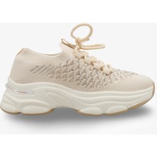İnna Butikk Kasey Kadın Sneaker Ayakkabı - Krem