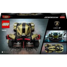 Skygo Speed Champions Lamborghini Lambo V12 Vision Gt Süper Araba 76923 – 10 Yaş ve Üzeri Araç Tutkunları Için Yaratıcı Oyuncak Yapım Seti (230 Parça)