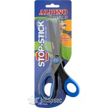 Alpino 180 Mm Teflon Stop-Stick Makas Araç Gereçler İçin Mavi Renkli Kullanışlı Makas