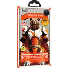 Hoco. Apple iPhone 17 Bear Shield Corning Cam Ekran Koruyucu - Siyah