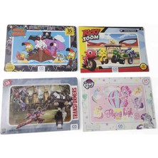 Ca Games 35 Parça Lisanslı Puzzle 4 Farklı Model Ricky Zoom Little Pony Transformers Kral Şakir