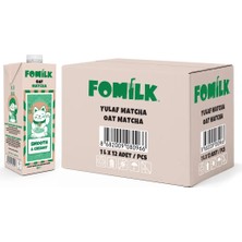 Fomilk Yulaf Matcha 1 L x 12 Adet