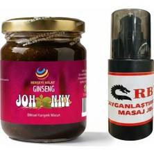 Johnney Keçiboynuzu Çakşır Ginseng Ilaveli Formen Macun 240GR Ve RbyJel