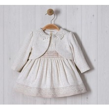 Lamato Baby Kemeri Pileli Bolerolu Elbise