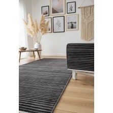 Melaris Halı Yıkanabilir Pamuk Dokuma Kilim Doğal Kendinden Saçaklı Kaymaz Tabanlı Halı Salon Oturma Odası Mutfak Halısı