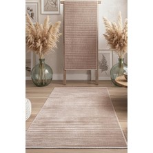 Melaris Halı Yıkanabilir Pamuk Dokuma Kilim Doğal Kendinden Saçaklı Kaymaz Tabanlı Halı Salon Oturma Odası Mutfak Halısı