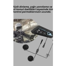 Astraltech Su Geçirmez BT22 Bluetooth Kask Kulaklığı Gps ve Müzik Uyumlu