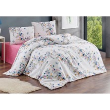 Lief Home Çift Kişilik Nevresim Takımı 200X220CM | 4 Yastık Kılıfı | Lastikli Çarşaflı 180X200+25