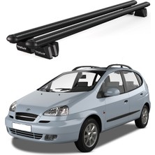 Today Auto Pençe Daewoo Rezzo (2005-2008) Uyumlu Siyah Ara Atkı 109CM Port Bagaj Tavan Barı