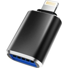 Golden Tech Apple Lightning Uyumlu USB 3.0 (Yüksek Hızlı) Veri Aktarımı Otg Çevirici Dönüştürücü Adaptör