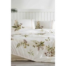 Özdilek Nev Forest Ivy Krem Çift Kişilik Nevresim Takımı