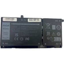 Fitcell Dell CF5RH 0CF5RH Uyumlu 3 Hücreli Laptop Notebook Batarya - Pil