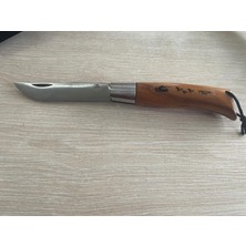 Akb Ahmet Kaba Bursa El Yapımı 4no 22 cm Ağaç Sap Çakı