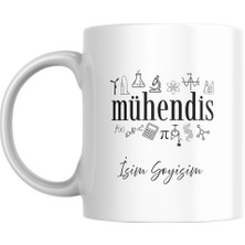 Myworldorganization Mğhendisler Için Özel Tasarlanmış,isim Baskılı Kişiye Özel Baskılı Kupa Bardak