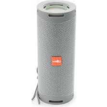 Golden Tech Gri Taşınabilir Ses Bombası Kablosuz Bluetooth Hoparlör Speaker Yüksek Ses