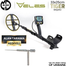 Mars Md Veles Dedektör – Tıger 33X25,5CM Başlık Olympos Alan Tarama Hediyeli