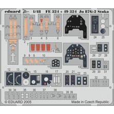 Eduard 49324 1/48 Ölçek, Ju 87G-2 Stuka For Hasegawa Make