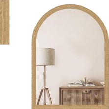 Sever Ahşap Kemerli Duvar Aynası 50X70CM