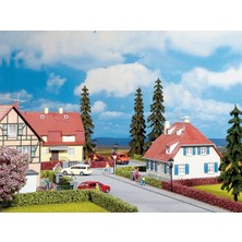 Noch 21524 Çalı Çitler, Koyu Yeşil, 2 Adet, 1.0x0.6 cm Diorama Malzemesi