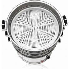 Üret Çelik Üret 4'lü Mantı Kazanı 50X60 cm ∅46