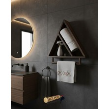 Üçgen Duvar Rafı ve Havluluk